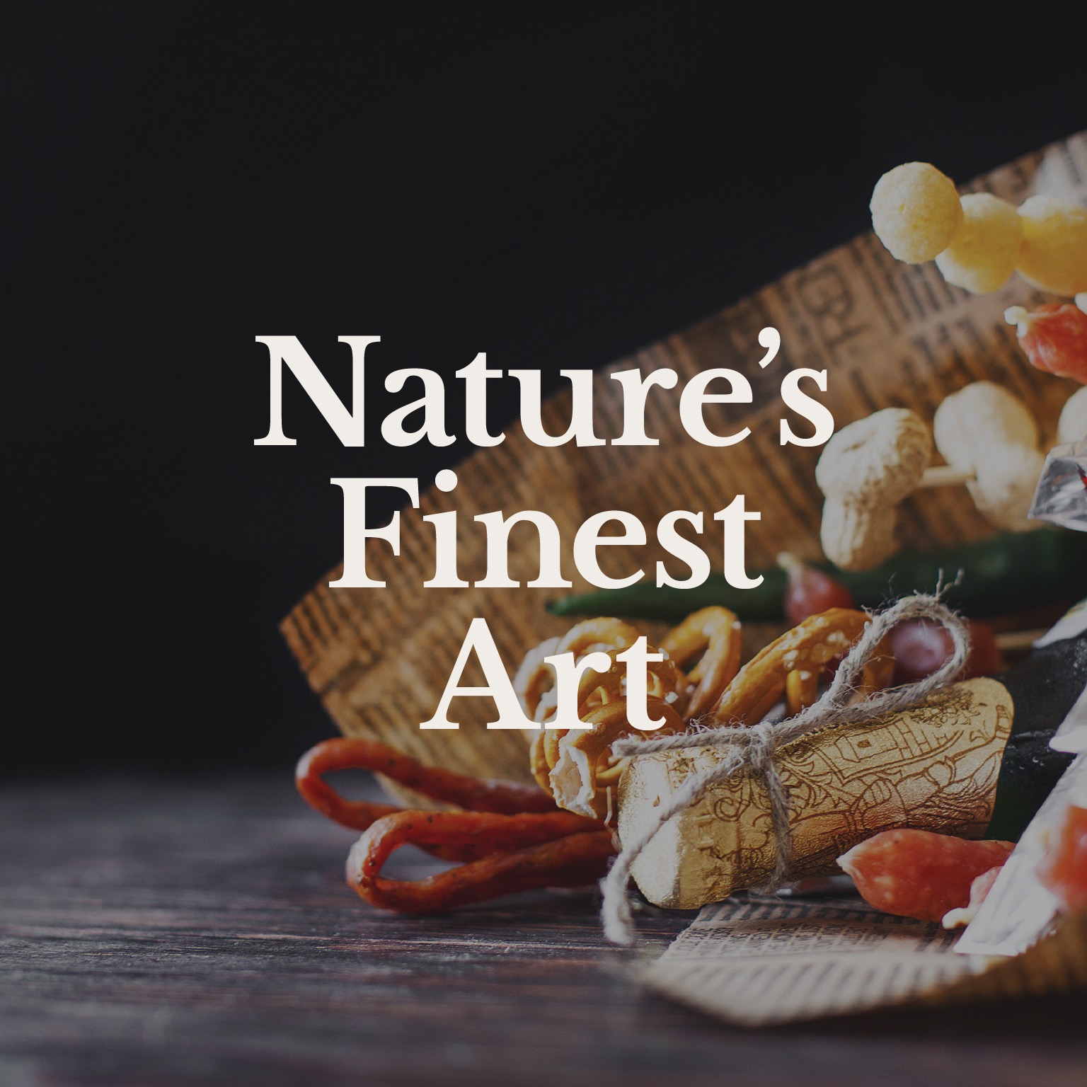 Edible brand typography specimen and editorial headline lockup